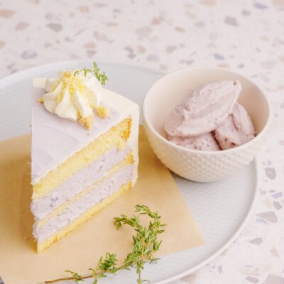 Taro slice cake