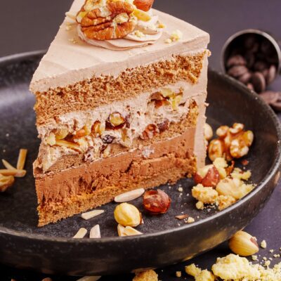 Chocolate slice cake